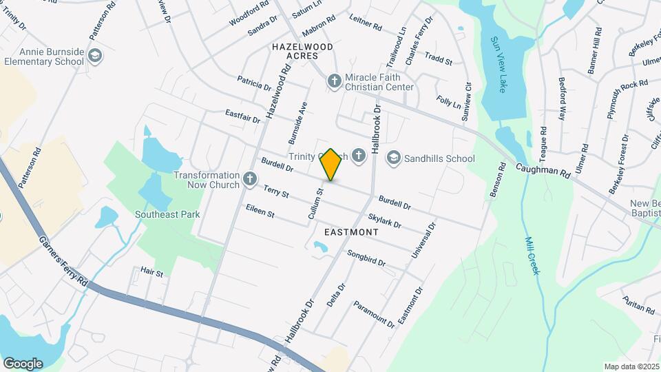 7712 Burdell Dr Map and Location Details