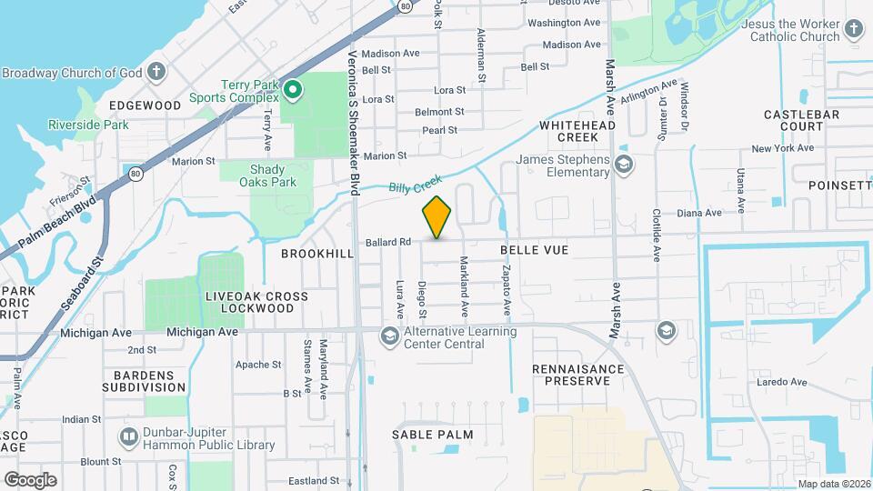 3816 Ballard Rd Map and Location Details