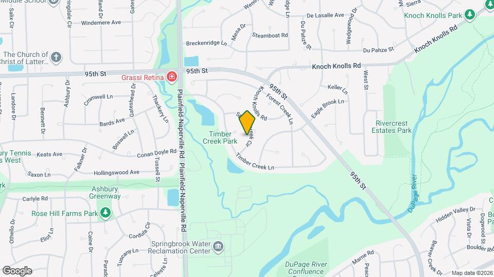 860 Spring Creek Cir Map and Location Details