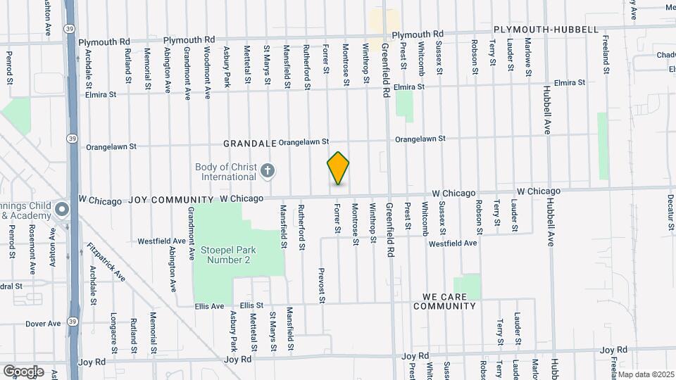15730 W Chicago St Map and Location Details