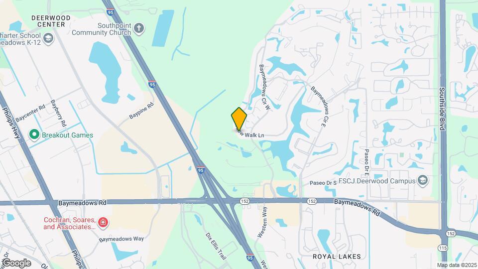 8048 Meadow Walk Ln Map and Location Details