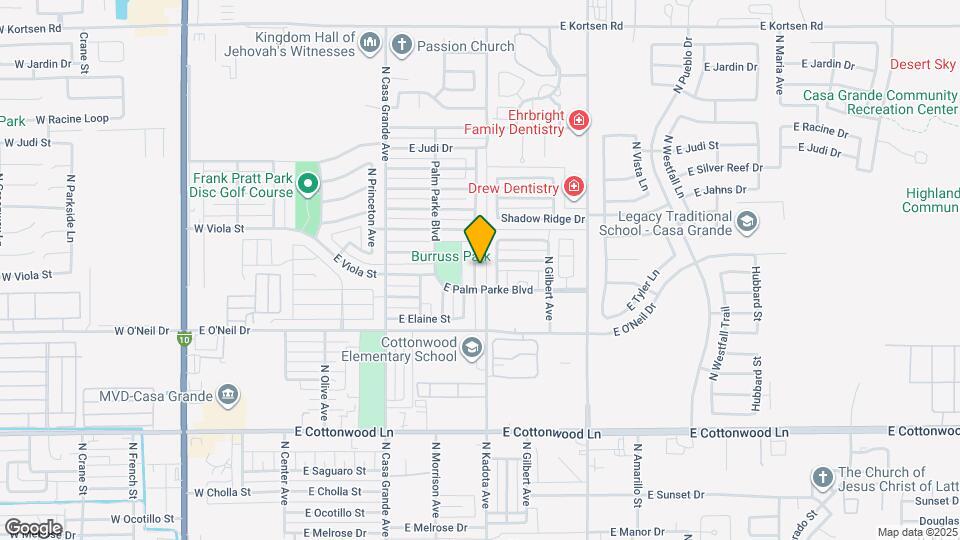 1760 N Kadota Ave Map and Location Details