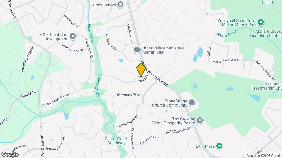 10109 Fairlea Dr Map and Location Details