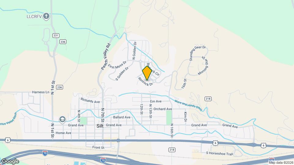 1288 Rimrock Dr Map and Location Details