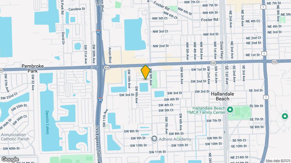 814 SW 2nd St Map and Location Details