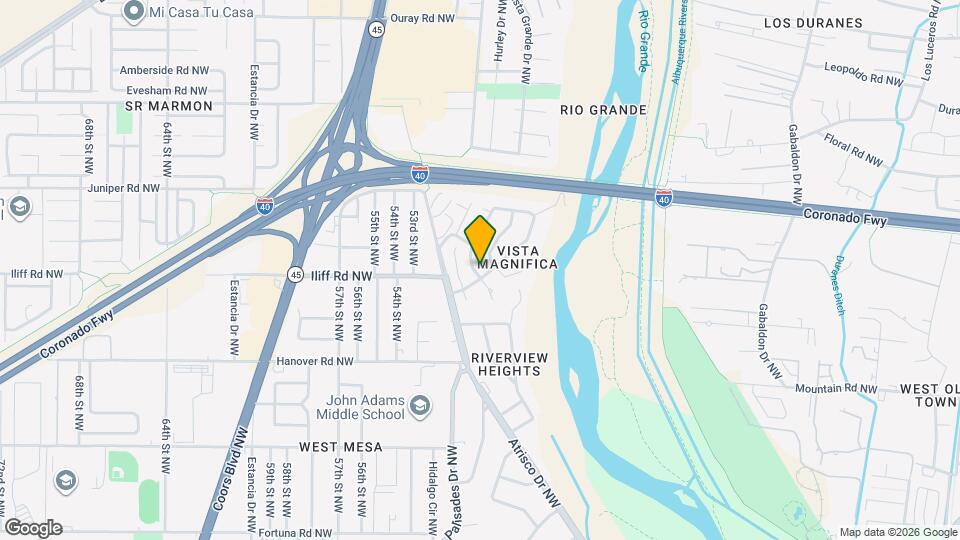 1618 Cliffside Dr NW Map and Location Details