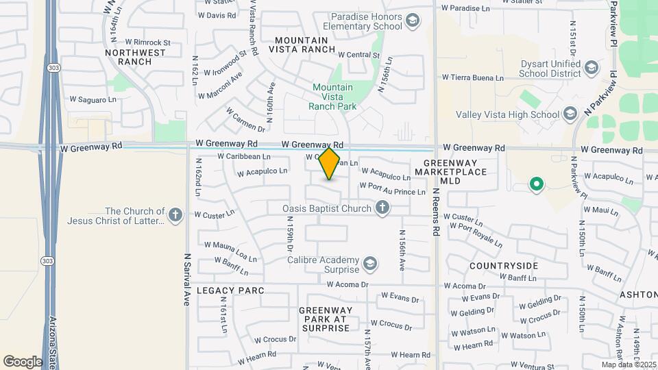 15792 W Port Au Prince Ln Map and Location Details