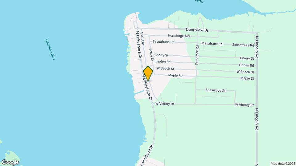 4504 N Lakeshore Dr Mapa y Detalles de la Ubicación