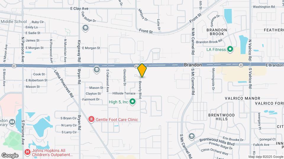 232 Beverly Blvd Map and Location Details