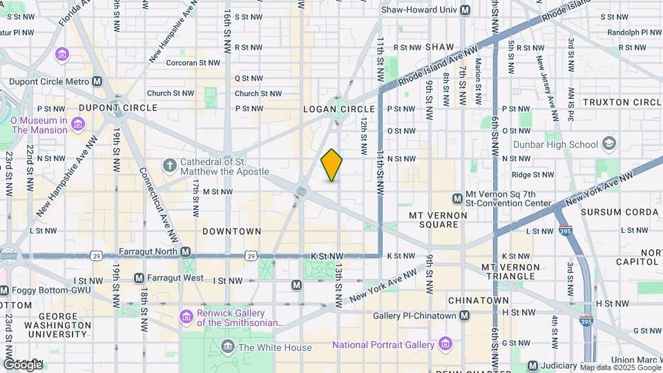 1301 Thomas Circle Mapa y Detalles de la Ubicación