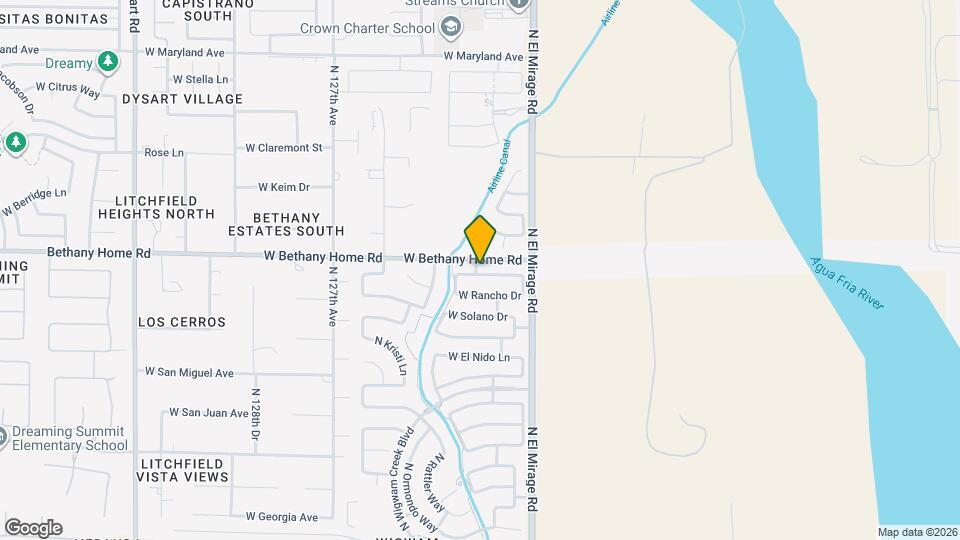 12354 W Palo Verde Dr Map and Location Details