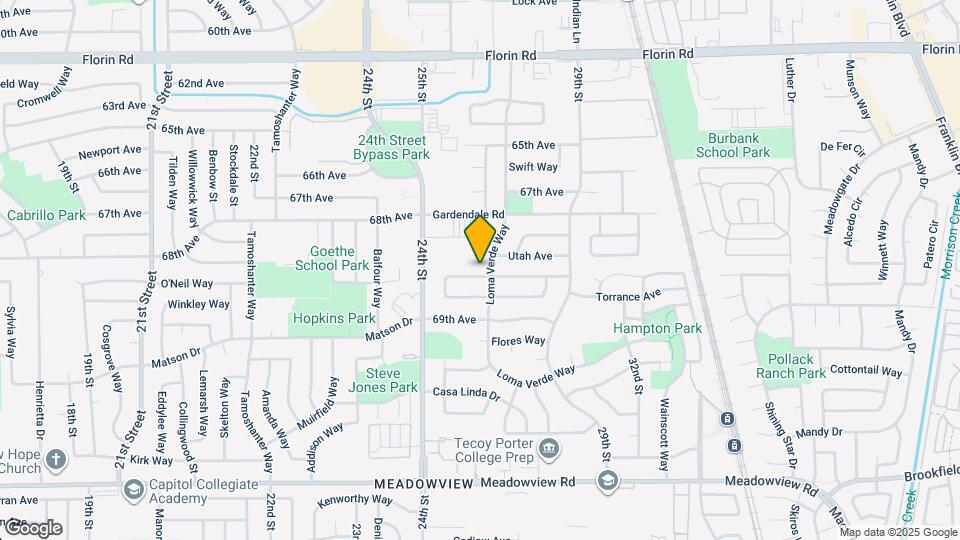 2510 Meadow Wood Cir Mapa y Detalles de la Ubicación