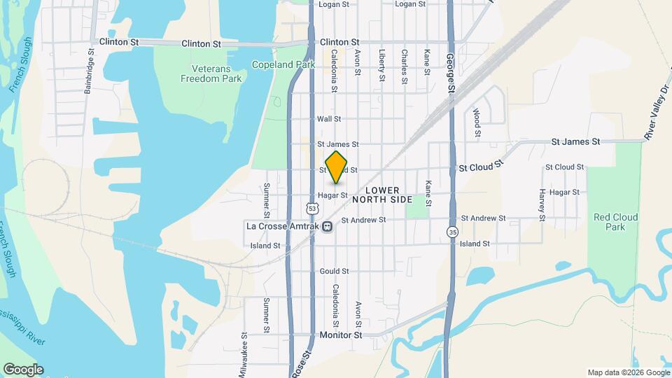 708 Caledonia St Map and Location Details