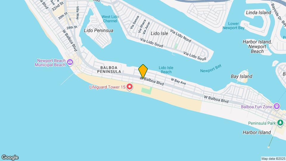 1401 W Balboa Blvd, Unit A Map and Location Details