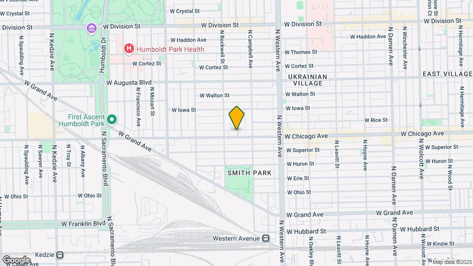 2532 W Chicago Ave Map and Location Details