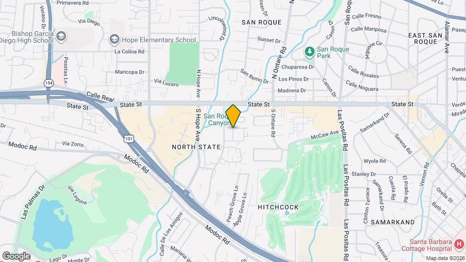 Monterey Pines Apartments Map and Location Details