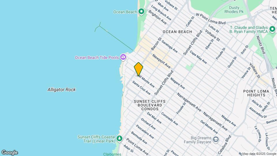 4957 Del Monte Ave Map and Location Details