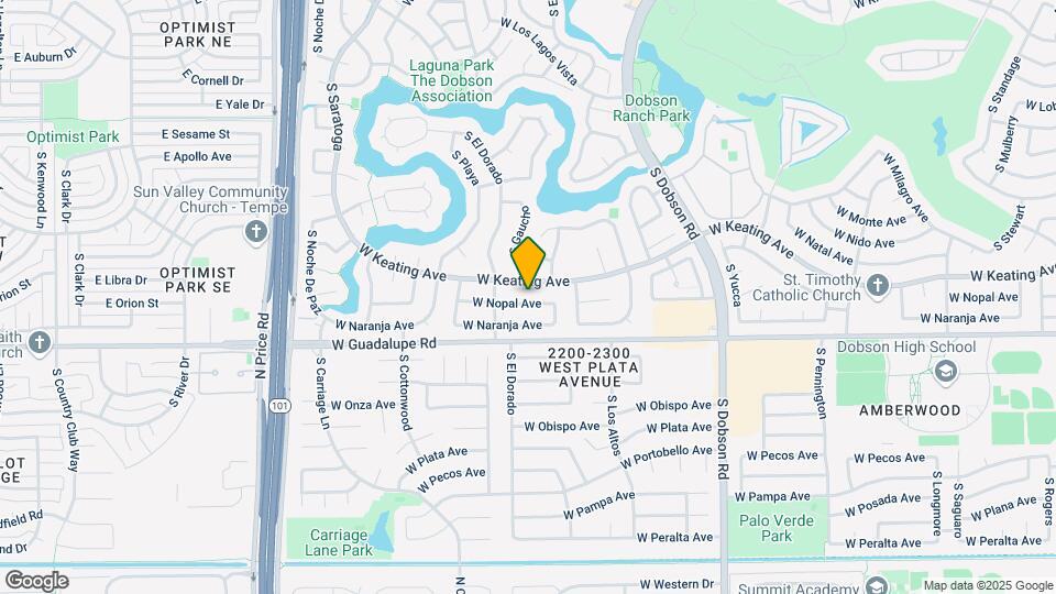 2328 W Nopal Ave Map and Location Details