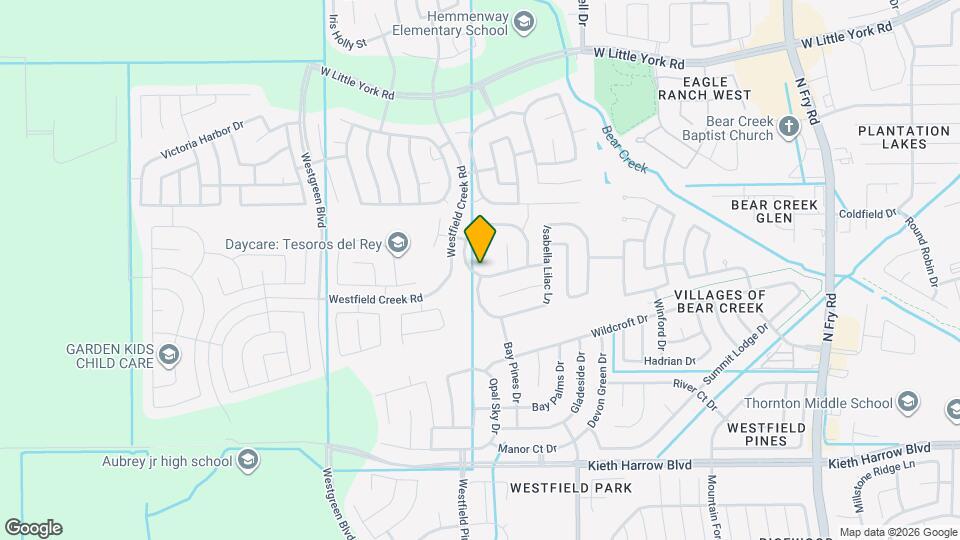 5202 Lilac Hollow Ln Map and Location Details