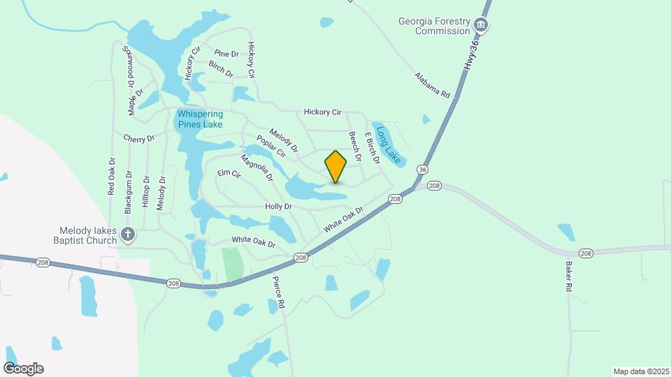 1428 Melody Dr Map and Location Details