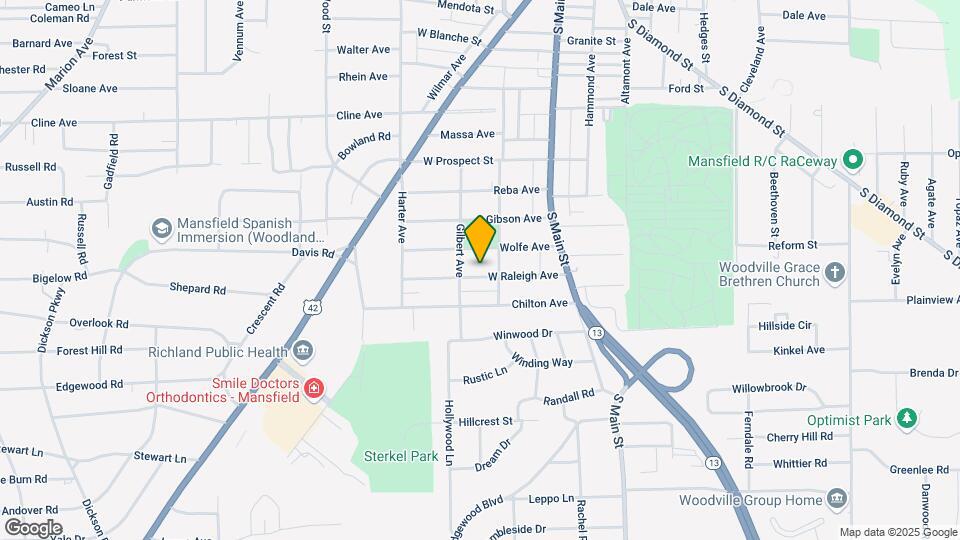 102 W Raleigh Ave Map and Location Details