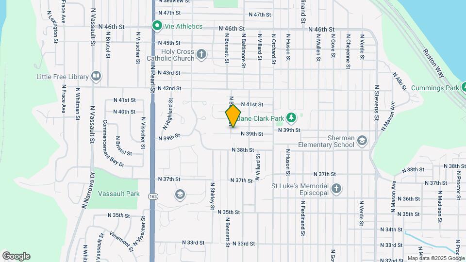 5323 N 39th St Map and Location Details