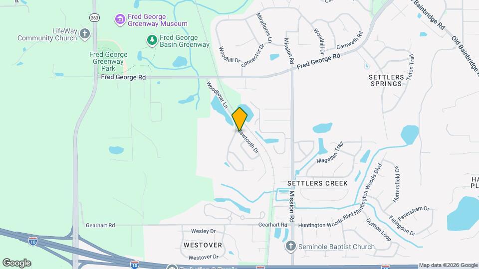 3384 Sawtooth Dr Map and Location Details