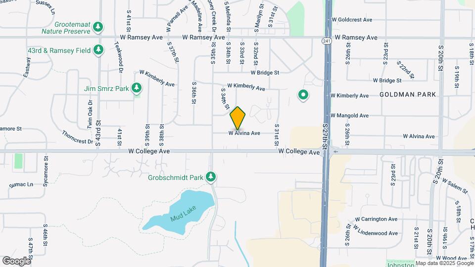 3301 W Alvina Ave, Unit 3303 Map and Location Details
