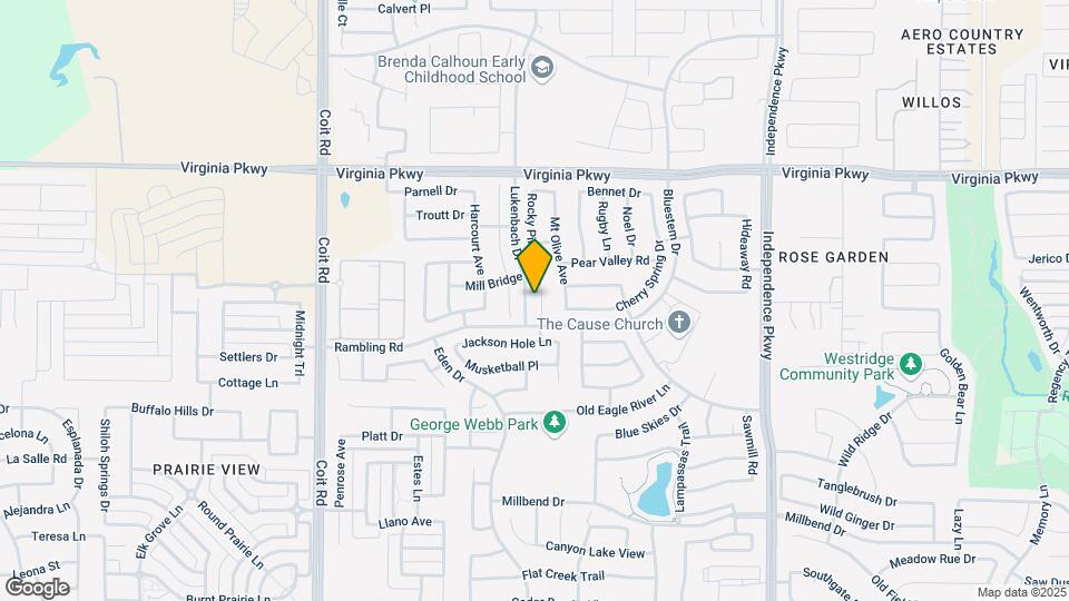 504 Rocky Pine Rd Map and Location Details
