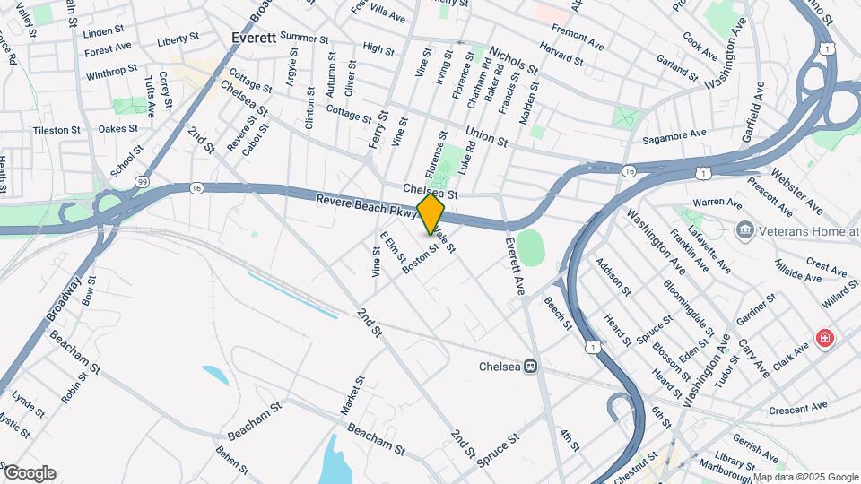 1780 Revere Beach Pkwy Map and Location Details