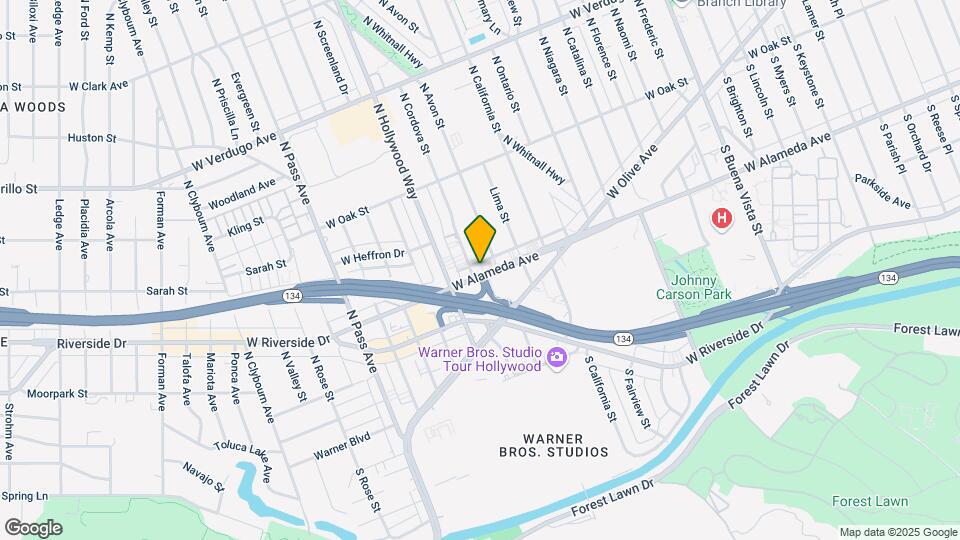 3515 W Alameda Ave, Unit 201 Map and Location Details