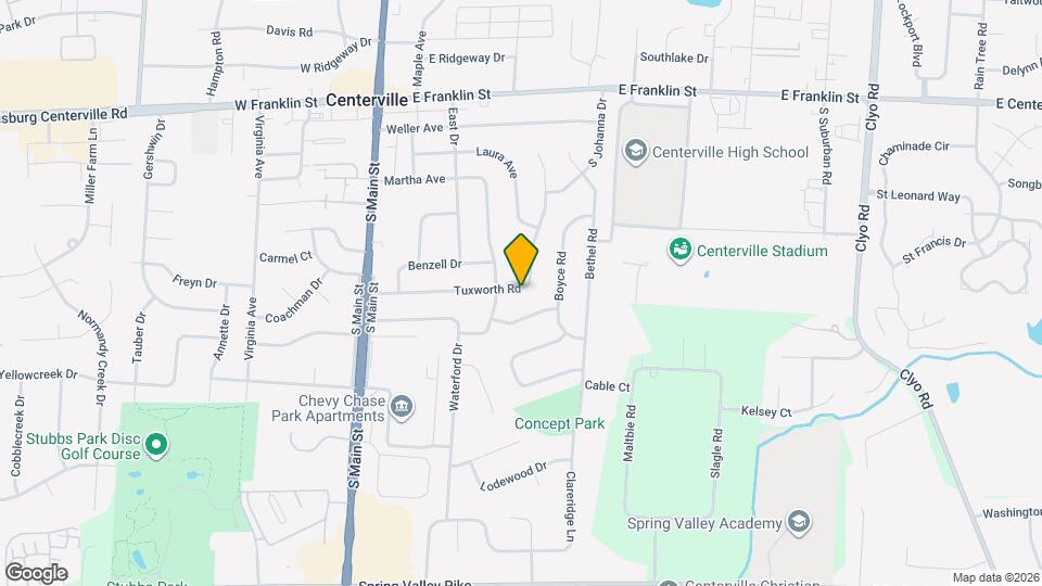 154 Tuxworth Rd, Unit 910 e broad st appt1 Map and Location Details
