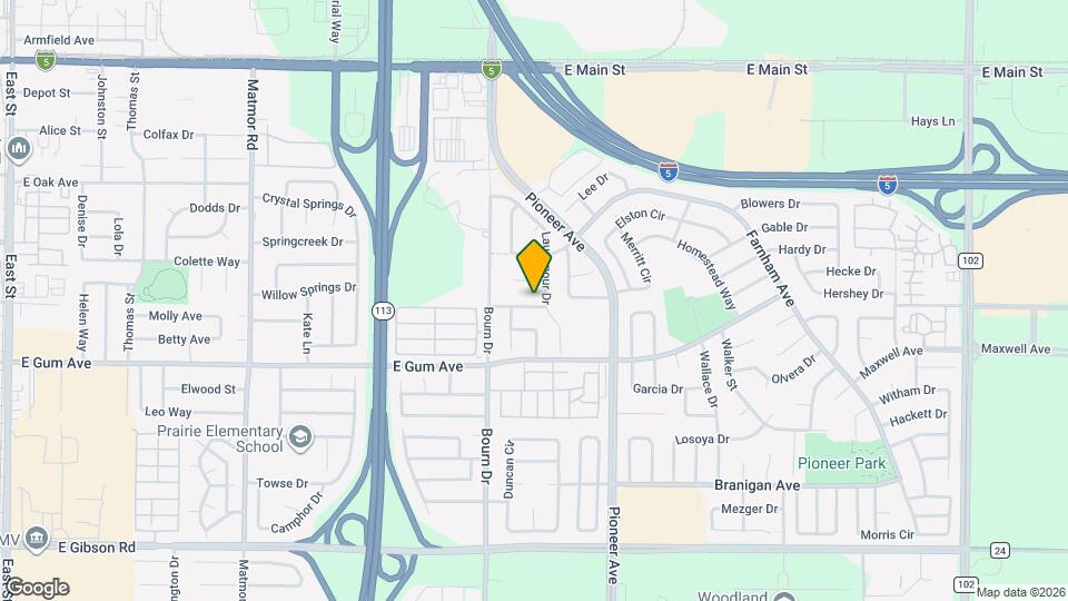 1631 Gillette Dr Map and Location Details