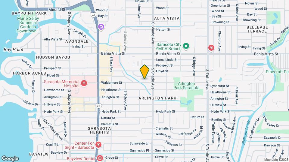 2335 Waldemere St Mapa y Detalles de la Ubicación