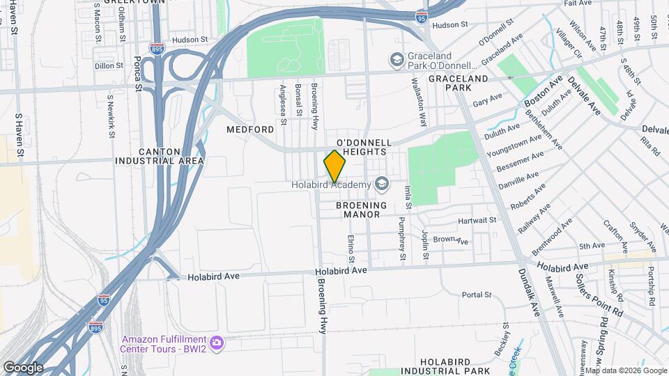 6131 Cardiff Ave Map and Location Details