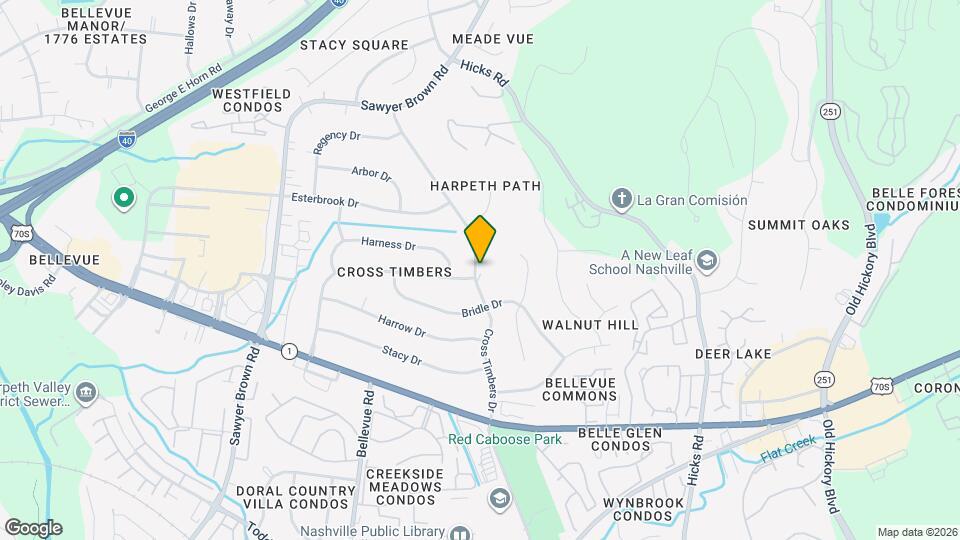 218 Cross Timbers Dr Map and Location Details