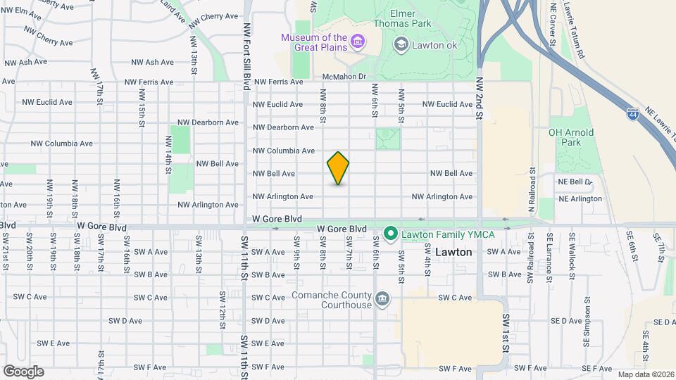 707 NW Arlington Ave Map and Location Details