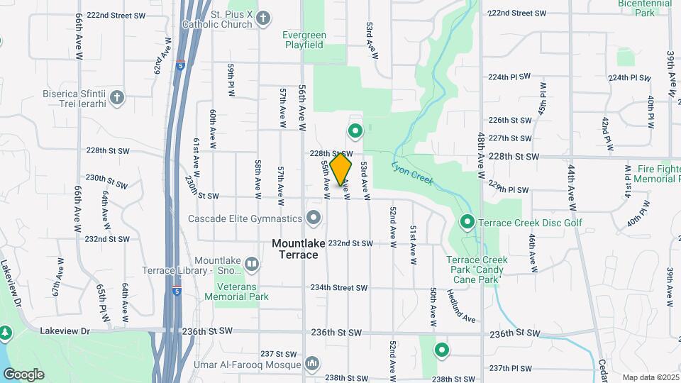 22908 54th Ave W, Unit Mountlake Terrace Map and Location Details
