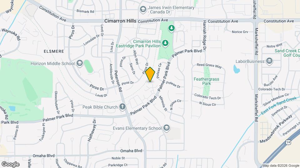 1986 Mineola Ct Map and Location Details