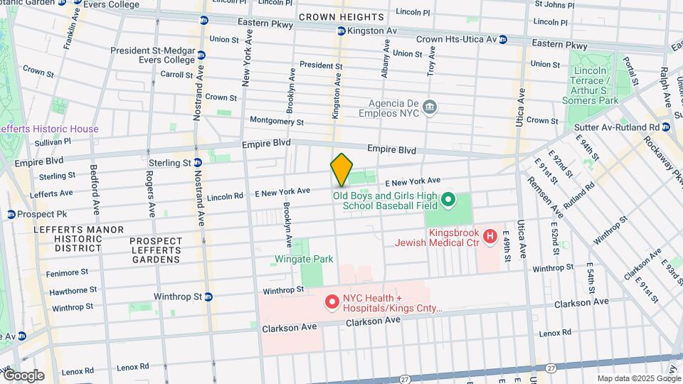 618 East NY Ave Apartments Map and Location Details