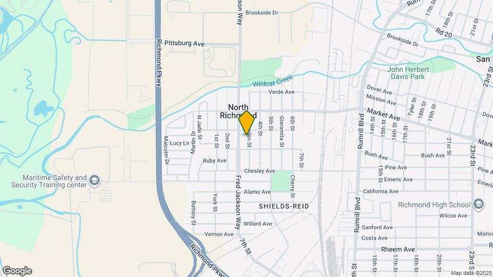 1637 Truman St Mapa y Detalles de la Ubicación