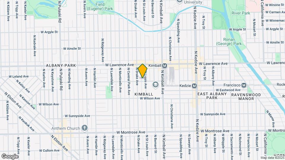 4700 N Saint Louis Ave Map and Location Details