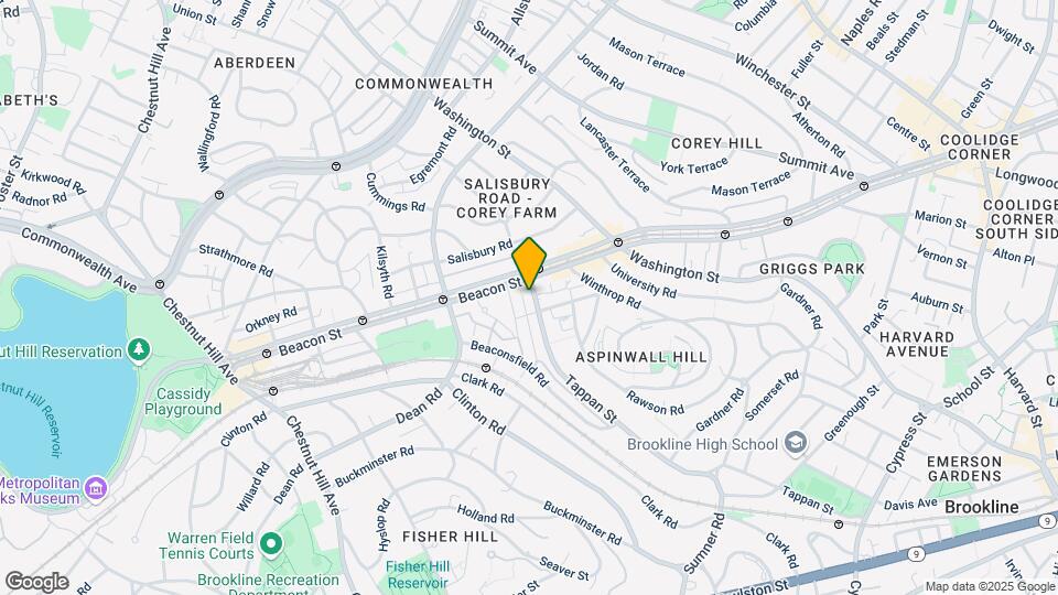 362 Tappan St Map and Location Details
