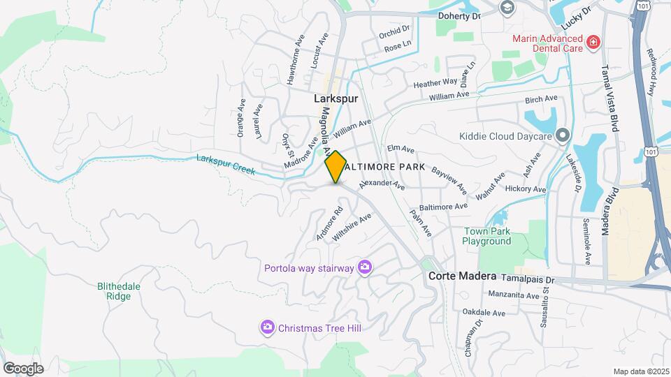 7 Piedmont Rd Map and Location Details