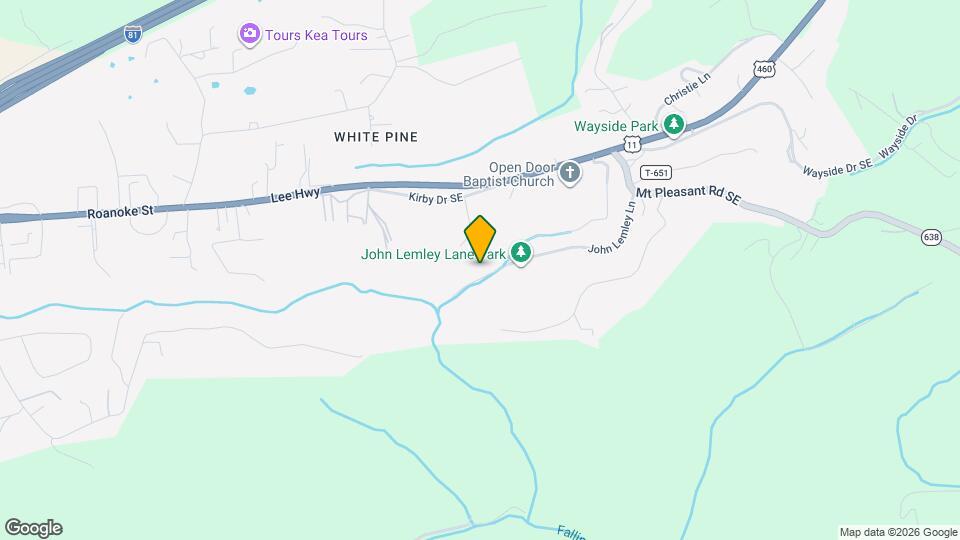 300 John Lemley Ln Map and Location Details