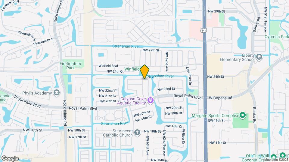 2294 NW 63rd Ave Map and Location Details