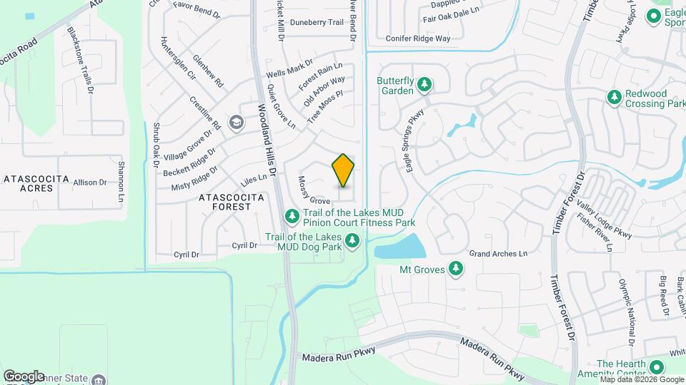 16310 Ancient Forest Dr Map and Location Details