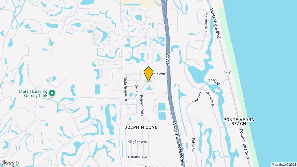104 Dolphin Blvd E Map and Location Details