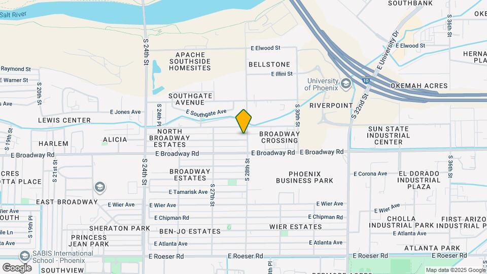 2748 E Pueblo Ave Map and Location Details