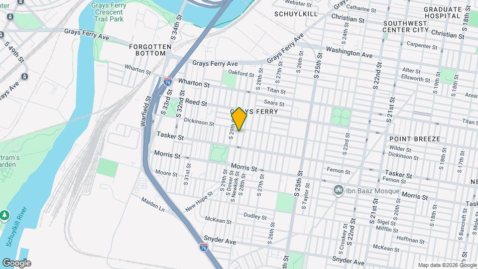 1517 S Dover St Map and Location Details